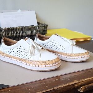 Women's White Casual Loafers